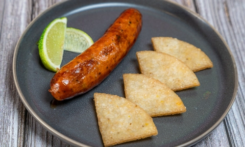 CHORIZO CON AREPITA