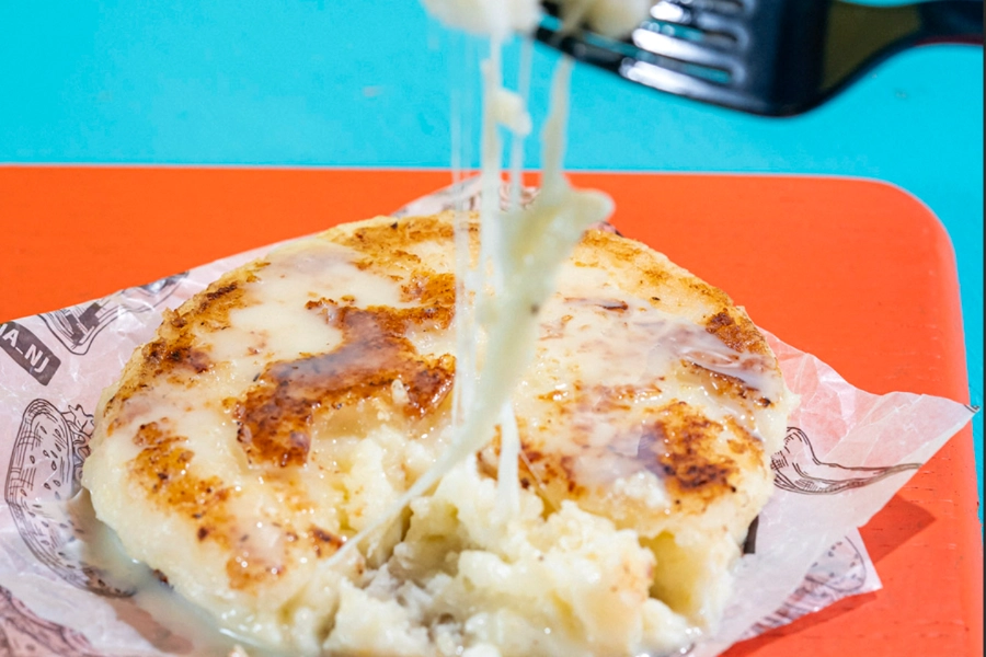 Rellena de queso con lecherita